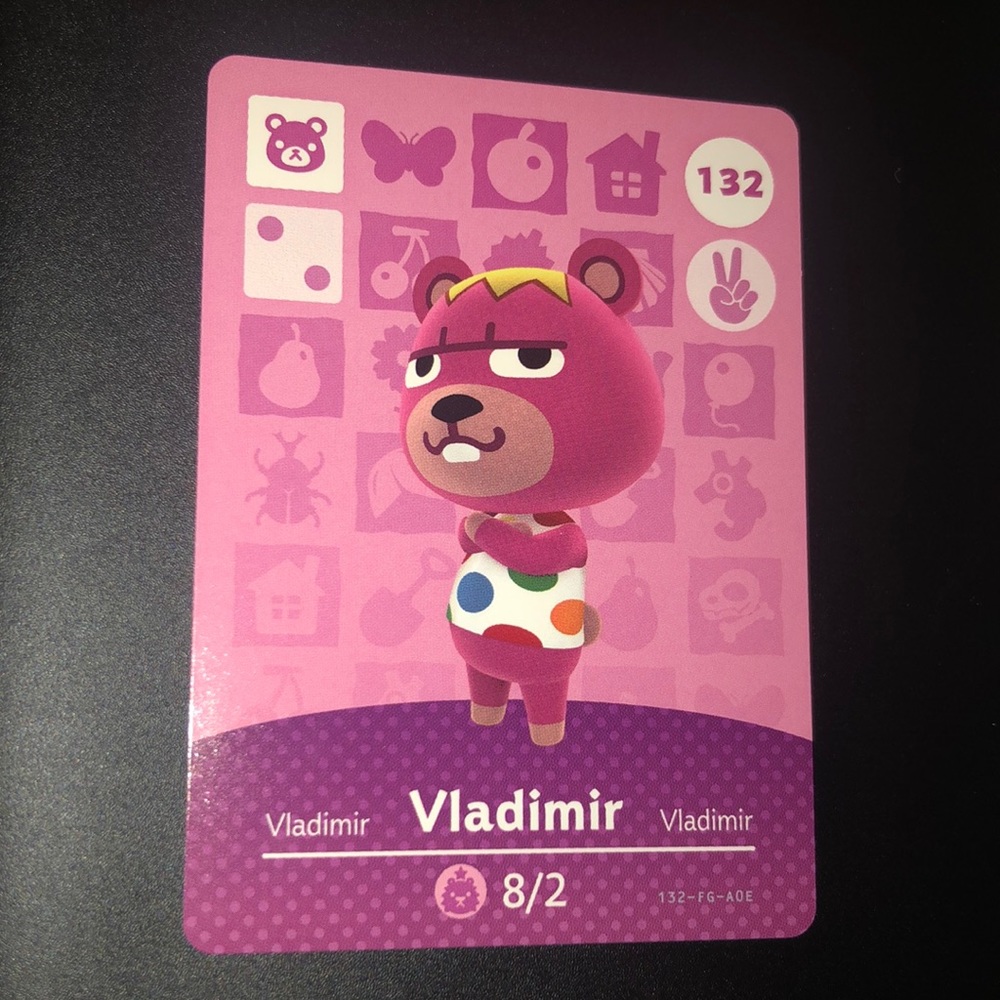Animal Crossing amiibo - Vladimir - #132